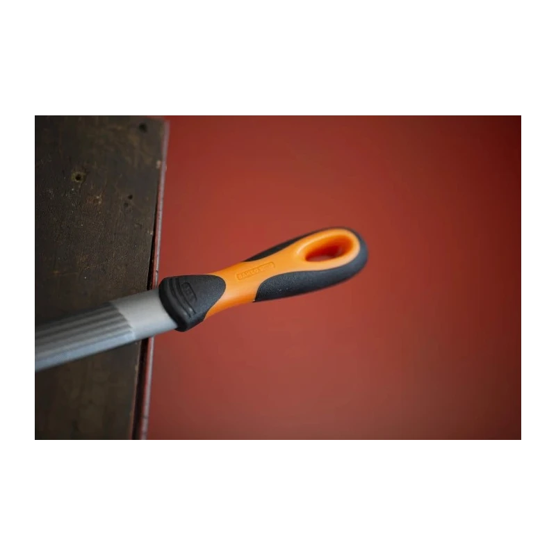 Bahco Engineers File Half Round 250 mm, Second Cut, Thickness 7 mm, Width 25 mm, Handle Included 1-210-10-2-2