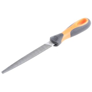 Bahco 150 mm Second Engineers File Flat with Handle 1-110-06-2-2