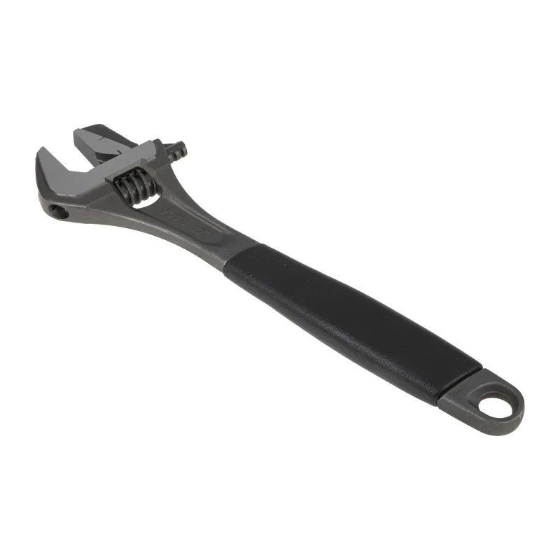 Bahco Adjustable Spanner with 35 mm Jaw Capacity, Plastic Handle, 308mm Overall Length 9073 P