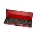 Dormer 27-Piece High-Speed Steel (HSS) Thread Tap & Die Set, 1/4 in UNC to 3/4 in UNC Tap and Die Sizes L12032UNC