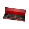 Dormer 27-Piece High-Speed Steel (HSS) Thread Tap & Die Set, 1/4 in UNC to 3/4 in UNC Tap and Die Sizes L12032UNC