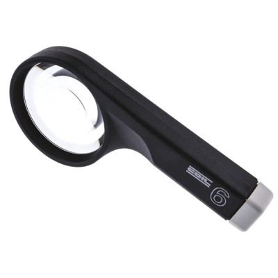 Coil High-Power Bi-Aspheric Lens Magnifier 6x Magnification 50 mm Diameter 5206/05