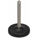 RS PRO M24 103 mm Diameter Stainless Steel Adjustable Foot 2500 kg Static Load Capacity 30 ° Tilt Angle 224-5781