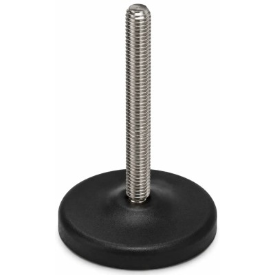 RS PRO M24 103 mm Diameter Stainless Steel Adjustable Foot 2500 kg Static Load Capacity 30 ° Tilt Angle 224-5781