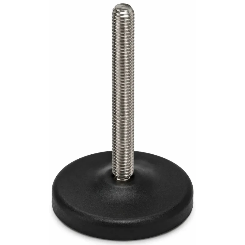 RS PRO M24 103 mm Diameter Stainless Steel Adjustable Foot 2500 kg Static Load Capacity 30 ° Tilt Angle 224-5781