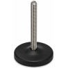 RS PRO M24 103 mm Diameter Stainless Steel Adjustable Foot 2500 kg Static Load Capacity 30 ° Tilt Angle 224-5781