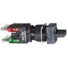 Schneider Electric Selector Switch SPDT 2 Positions 16 mm Cutout Diameter Harmony XB6 XB6CD225B