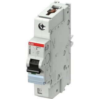 ABB SMISSLINE TP S400E Miniature Circuit Breaker 1-Pole 16A Type B 400V AC 6 kA Breaking Capacity 2CCS551001R0165 - S401EB16