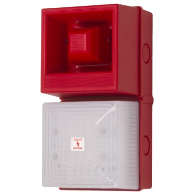 Clifford & Snell Opal Beacon-Sounder Combination 24V Base Mount 108 dB @ 1m Electronic YL40