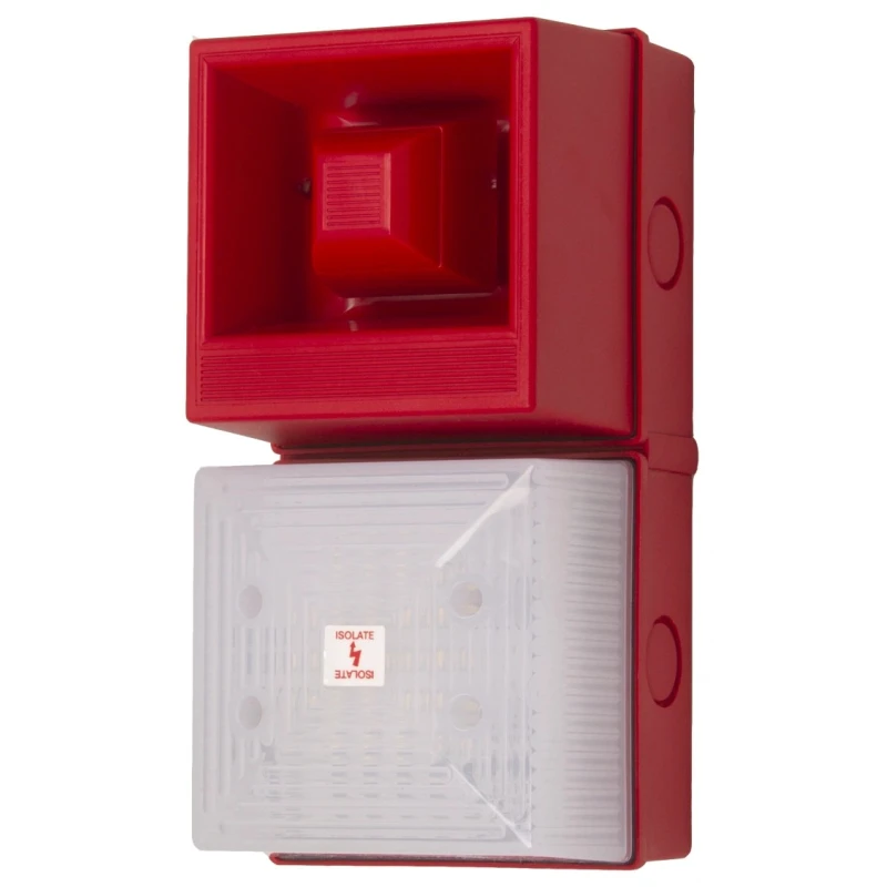 Clifford & Snell Opal Beacon-Sounder Combination 24V Base Mount 108 dB @ 1m Electronic YL40