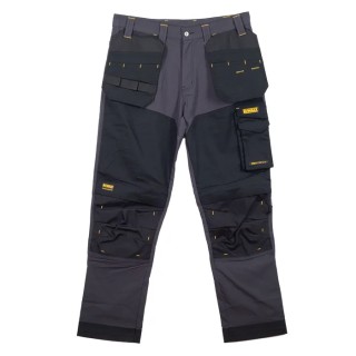 DeWALT Unisex Work Trouser Black Grey 38 in Waist 29 in Leg MEMPHIS 38/29