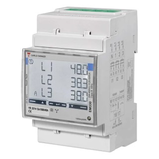 Carlo Gavazzi Three-Phase Energy Meter with LCD Display, Backlit Touch Keypad, IP51 Protection EM330DINAV53HM1PFB