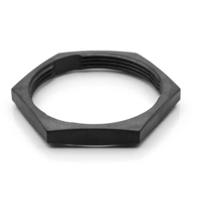 Amphenol Industrial Black Panel Nut, Shell Size 24 for Rear Mounting Housing AHDP24-PN01