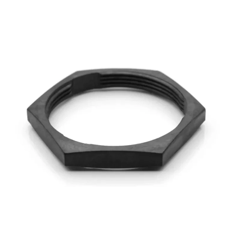 Amphenol Industrial Black Panel Nut, Shell Size 24 for Rear Mounting Housing AHDP24-PN01