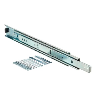 Accuride Rack Rail Telescopic Slide Mild Steel 50.8mm Width 13mm Depth 66kg Max Load DZ3357-0018-2