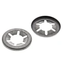 RS PRO Enamelled Steel Open Push-On Fastener for 7 mm Shaft 172-363