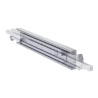 Accuride Heavy Duty Aluminium Two-Way Travel Rack Rail Slide 27 mm Depth 225kg Max Load DA4165-0090-A