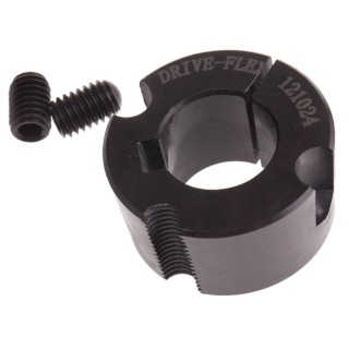 RS PRO Taper Bush 24 mm Bore Diameter 47.5 mm Outside Diameter 25 mm Length Cast Iron 182-947