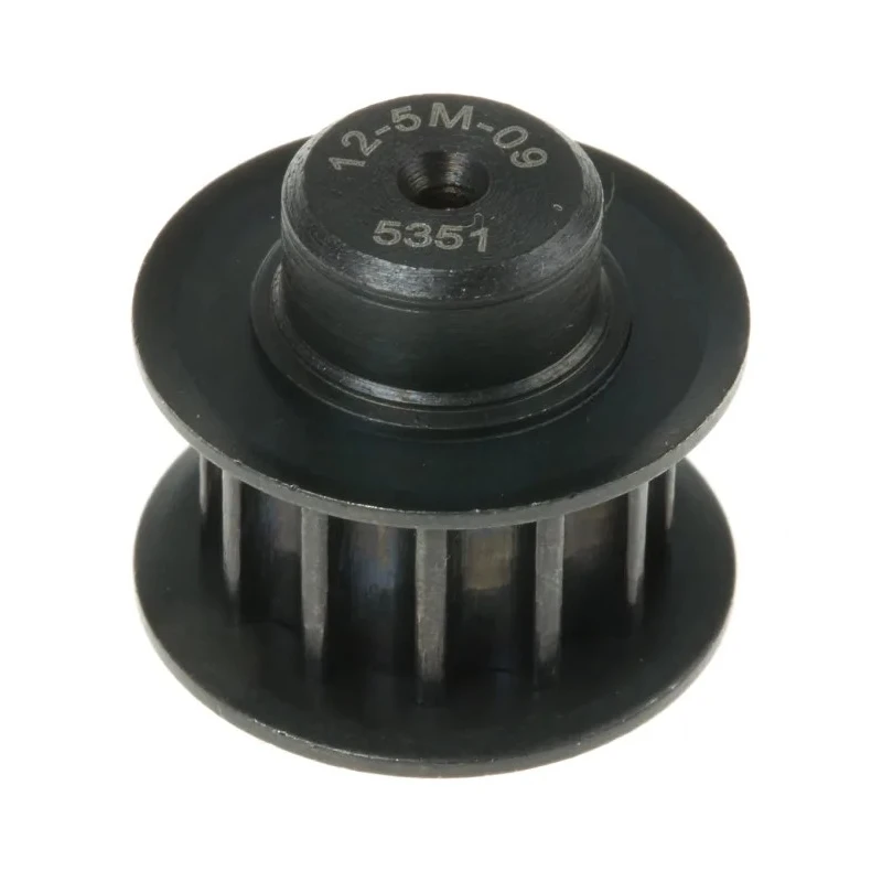 RS PRO Timing Belt Pulley Steel 9 mm Belt Width 5 mm Pitch 12 Tooth PB PULLEY 5M-09MM 12T
