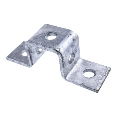 Unistrut Stainless Steel U Shape Bracket 3 Hole 14 mm Holes P 1047