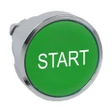 Schneider Electric Harmony Series Green Spring Return Push Button Head 22mm Cutout IP67 IP66 IP69K ZB4BA333