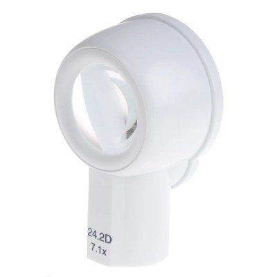 Coil Illuminated Magnifier 7.1x Magnification 32 mm Diameter 6289/05