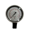 RS PRO 100 mm Stainless Steel Bottom Entry Pressure Gauge G 3/8 in BSPM 160 psi 189-024