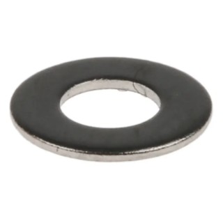 RS PRO Stainless Steel Plain Washers M3, DIN 125A, 3.2mm Inside Diameter, 7.0mm Outside Diameter, 0.50mm Thickness 189-620