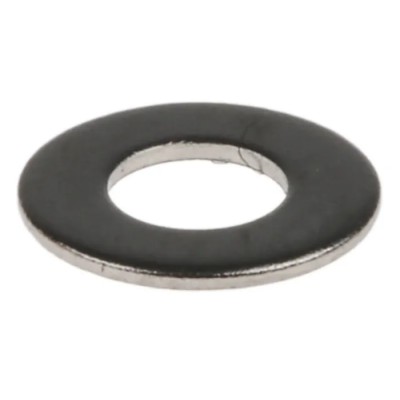 RS PRO Stainless Steel Plain Washers M3, DIN 125A, 3.2mm Inside Diameter, 7.0mm Outside Diameter, 0.50mm Thickness 189-620