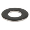 RS PRO Stainless Steel Plain Washers M3, DIN 125A, 3.2mm Inside Diameter, 7.0mm Outside Diameter, 0.50mm Thickness 189-620