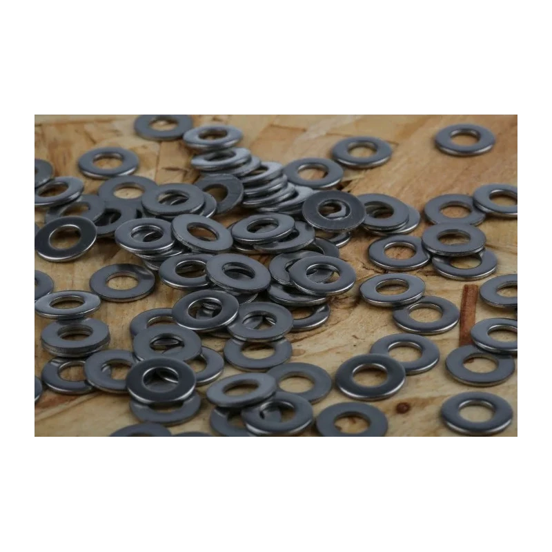RS PRO Stainless Steel Plain Washers M4, DIN 125A, A4 316 Grade, 0.80mm Thickness 189-636