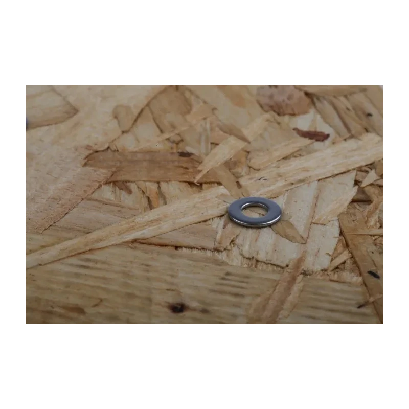 RS PRO Stainless Steel Plain Washers M4, DIN 125A, A4 316 Grade, 0.80mm Thickness 189-636