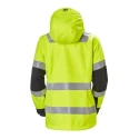 Helly Hansen Women's Hi Vis Waterproof Winter Jacket Ebony Yellow Size 2XL LUNA Series 71398_369-2XL