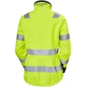 Helly Hansen Hi Vis Softshell Jacket Unisex, White Green Yellow Black, Size 2XL, Waterproof, EN ISO 20471 74098_369-2XL