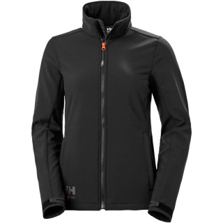 Helly Hansen LUNA 3 Black Waterproof Breathable Softshell Jacket Zipper M 74240_990-2XL