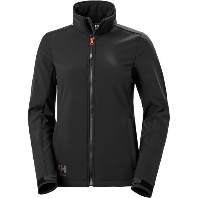 Helly Hansen LUNA 3 Black Waterproof Breathable Softshell Jacket Zipper M 74240_990-2XL
