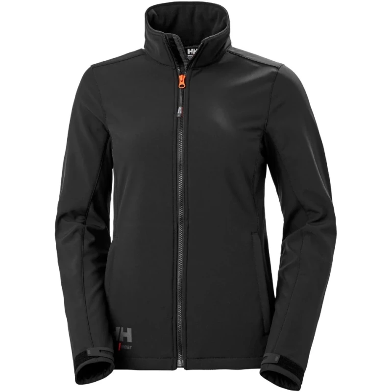 Helly Hansen LUNA 3 Black Waterproof Breathable Softshell Jacket Zipper M 74240_990-2XL