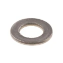 RS PRO Stainless Steel Plain Washers M5, DIN 125A, 5.3mm Inside Diameter, 10mm Outside Diameter, 1mm Thickness 189-642