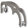 SICK BEF Series Brackets for Cylinder Sensors, Mounting Bracket, 22.5mm Height, 63.7mm Width BEF-KHZPF125MPA