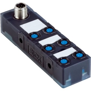 SICK Sensor Box 6 Port Thermoplastic Polyurethane Housing IP65 IP67 CE UL Rated 18V-30V dc Y8A36A2-C2A8000XXX