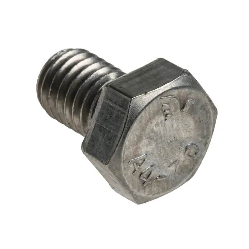 RS PRO Stainless Steel Hex Bolt M8 x 12 mm, A4 Type 316 Stainless Steel, Fully Threaded DIN 933 190-248