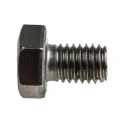 RS PRO Stainless Steel Hex Bolt M8 x 12 mm, A4 Type 316 Stainless Steel, Fully Threaded DIN 933 190-248