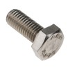 RS PRO Stainless Steel Hex Bolt M10 x 25 mm DIN 933 China 190-355