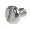 RS PRO Slot Pan Stainless Steel Machine Screw M4 6 mm, DIN 85, A2 Grade 316 Corrosion Resistant 189-355