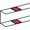 Legrand Polyvinyl Chloride Cable Trunking Accessory Cover Joint Miniature PVC 0 108 01