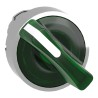 Schneider Electric Harmony XB4 Series 2 Position Illuminated Selector Switch Head, 22 mm Cutout, IP67 IP69 IP66 ZB4BK1433