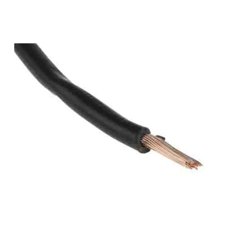 RS PRO Black Tri-Rated Hook Up Wire, 14 AWG, 50/0.25 mm Core Strands, 305 m Length, Polyvinyl Chloride, 1 kV DC 225-2154