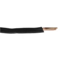 RS PRO Black Tri-Rated Hook Up Wire, 14 AWG, 50/0.25 mm Core Strands, 305 m Length, Polyvinyl Chloride, 1 kV DC 225-2154