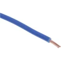 RS PRO Blue Hook Up Wire, 18 AWG, 24/0.2 mm Strands, 305 m Length, Polyvinyl Chloride Jacket, 105°C Max Operating 225-2148