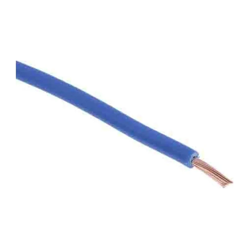 RS PRO Blue Hook Up Wire, 18 AWG, 24/0.2 mm Strands, 305 m Length, Polyvinyl Chloride Jacket, 105°C Max Operating 225-2148